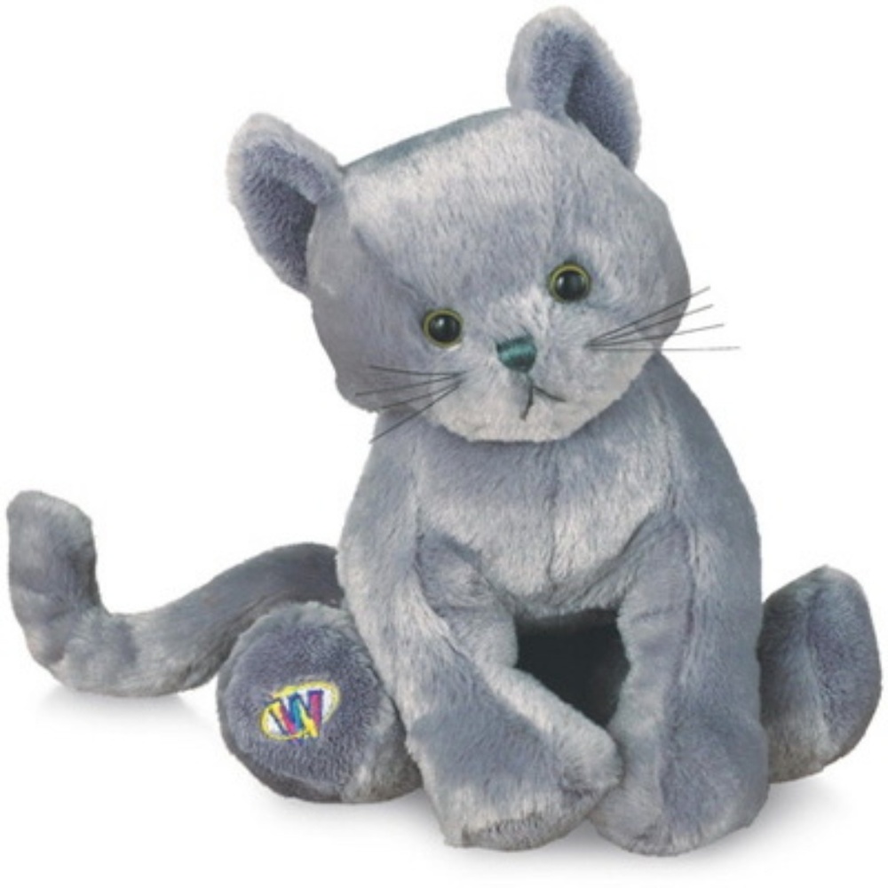Charcoal Cat Webkinz stuffed animal HM152 NWT
